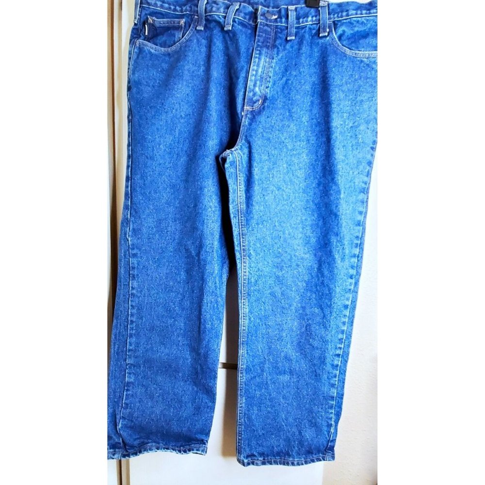 Carhartt Fire Resistant Jeans Men's 44 x 30  Blue Denim FR Heavy Denim HRC 2
